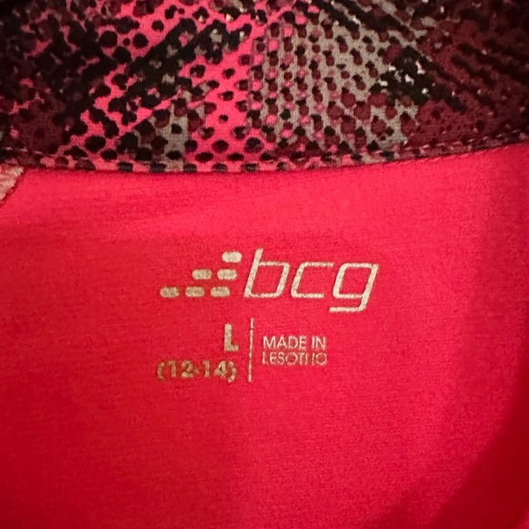 Girls bright pink long sleeve top - Picture 2 of 3